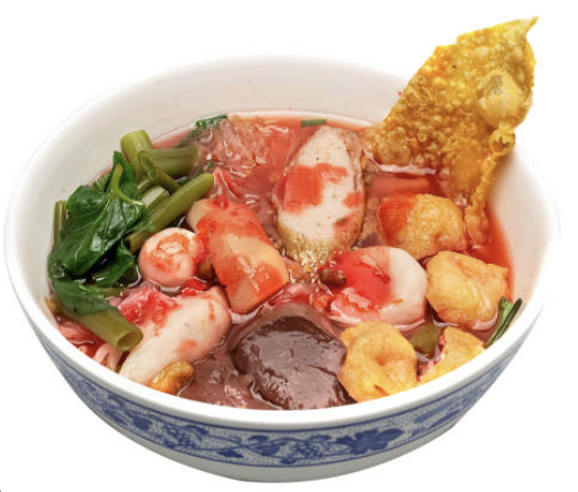 Top 10 Yentafo Noodles Soup FOODPANDA  at Thonglor – 10 อันดับ บะหมี่เย็นตาโฟ FOODPANDA ที่ทองหล่อ
